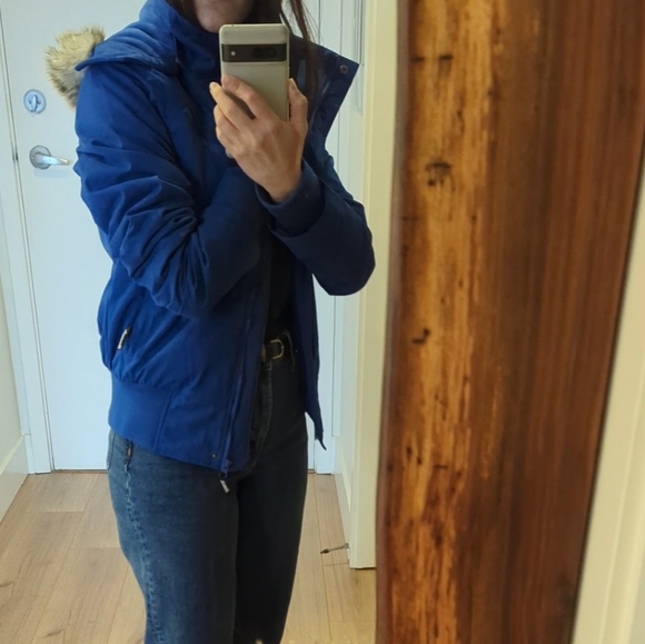 Like New Royal Blue Bench Jacket - Picture 10 of 12